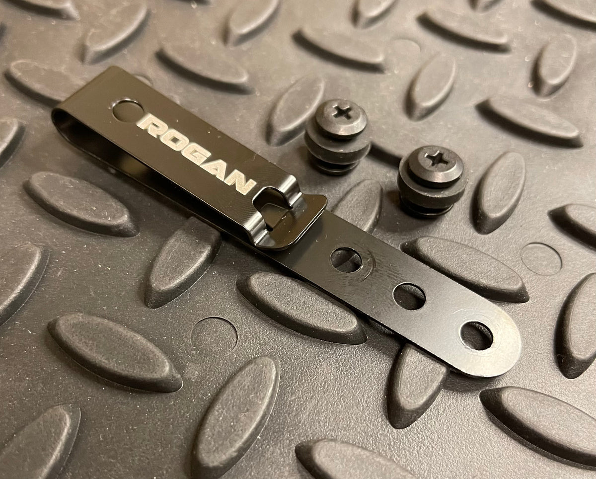 Metal Belt clip for kydex sheath – ROGAN USA