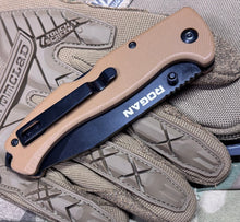 ROGUE Folding Knife-Gen 1 (Coyote/Black)