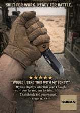 ROGUE Folding Knife-Gen 1 (Coyote/Black)