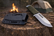 ROGAN Field Knife (RFK-PRO) Comes with sheath and belt clip.
