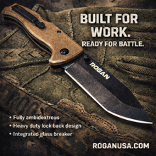 ROGUE Folding Knife-Gen 1 (Coyote/Black)