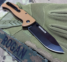 ROGUE Folding Knife-Gen 1 (Coyote/Black)