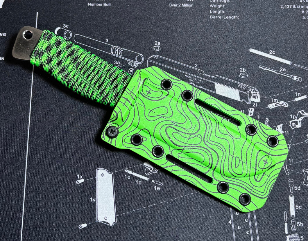 Limited Edition, ROGAN Field Knife. (Zombie Topo)