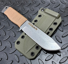 ROGAN Field Knife (Woodsman) comes with belt clip