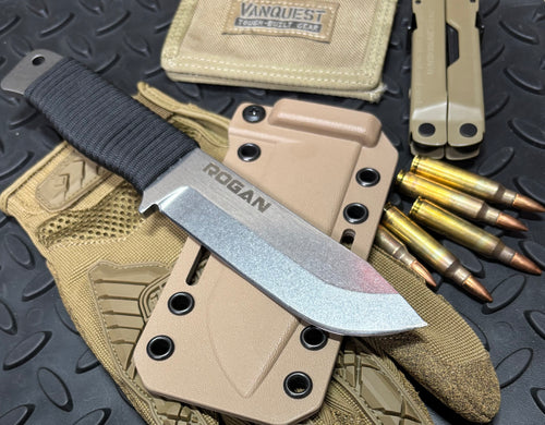 ROGAN Field Knife (Shepherd) comes with belt clip