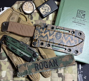 Limited Edition, ROGAN Field Knife. (Everglades Edition🐊 🐍🌴)