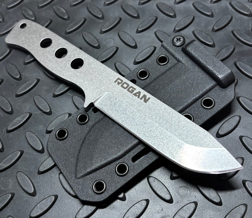 ⚫️BLACK FRIDAY SPECIAL!⚫️ ROGAN Field Knife (BLEMISHED) Knife+Sheath only.