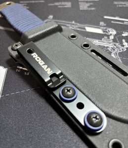ROGAN Field Knife (Nocturnal 🌙🦉🦇) Comes w/ belt clip as shown.