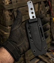 ROGAN Field Knife (RFK-PRO) Comes with sheath and belt clip.