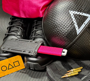 Limited Edition Pink Soldier ⏺️🔼⏹️ -ROGAN Utility Knife (RUK) Comes with belt clip.