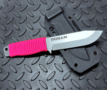 ROGAN Field Knife (RFK-PRO) Comes with sheath and belt clip.