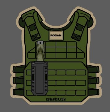 ROGAN Tool On Molle Vest Sticker