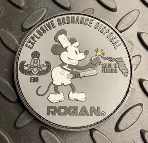 Steamboat Willie ROGAN EOD Patch