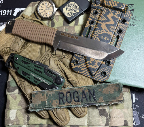 Limited Edition, ROGAN Field Knife. (Everglades Edition🐊 🐍🌴)