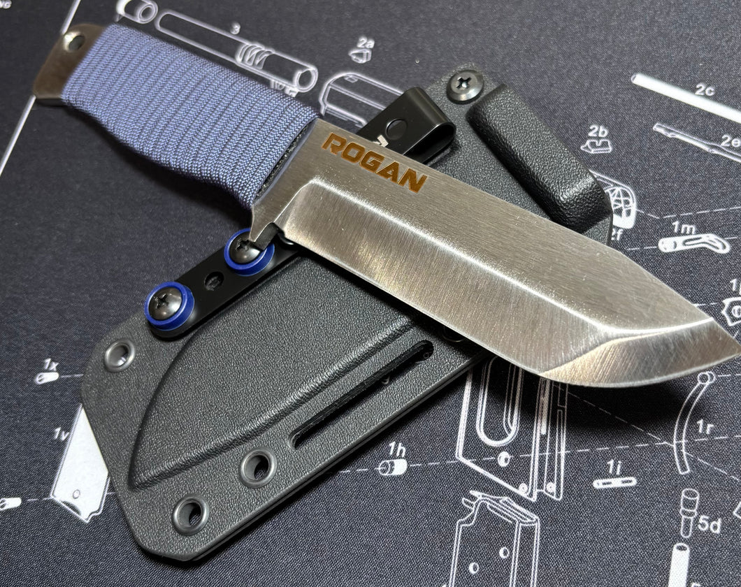 ROGAN Field Knife (Nocturnal 🌙🦉🦇) Comes w/ belt clip as shown.