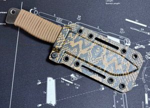 Limited Edition, ROGAN Field Knife. (Everglades Edition🐊 🐍🌴)