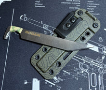 Limited Edition- Tactical Tool, sheath and clip. OD green topo