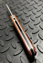 NEW! RHINO Folding Knife (Stonewash/ Brown)