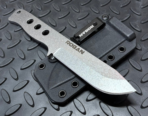 ROGAN Field Knife (BLEMISHED) Comes w/ belt clip shown