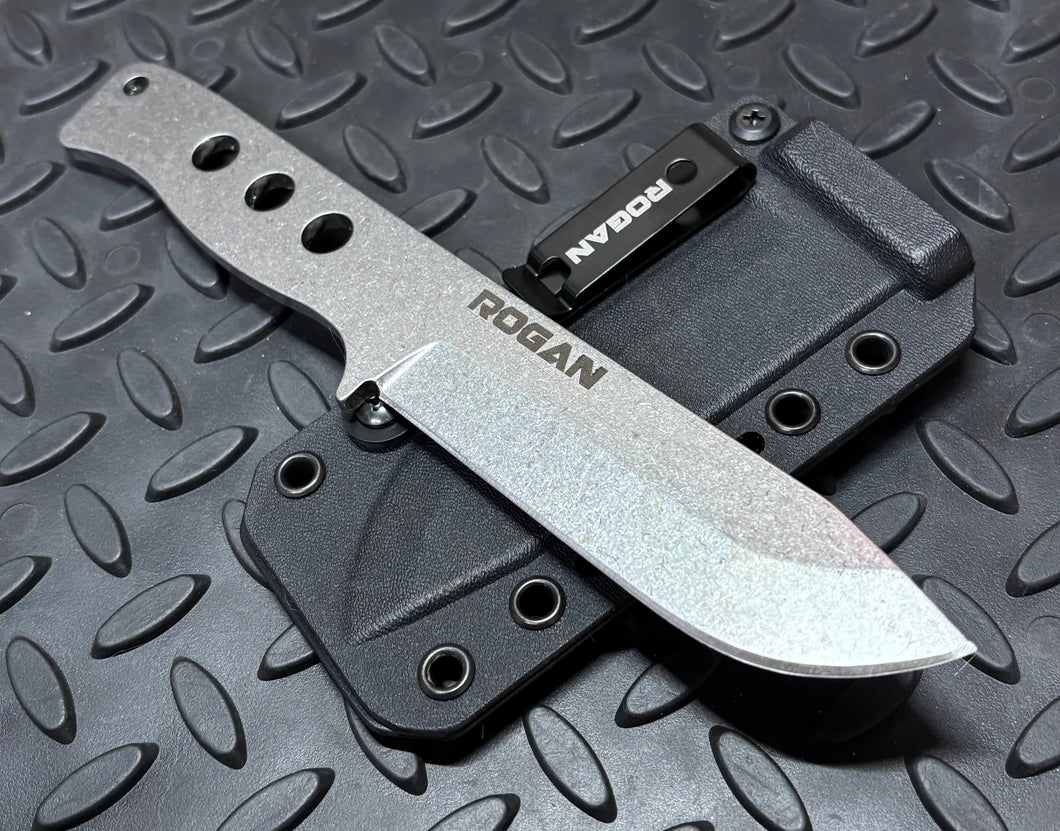 ROGAN Field Knife (BLEMISHED) Comes w/ belt clip shown