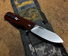NEW! RHINO Folding Knife (Stonewash/ Brown)