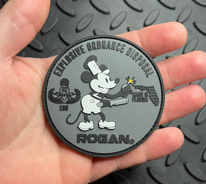 Steamboat Willie ROGAN EOD Patch