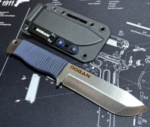ROGAN Field Knife (Nocturnal 🌙🦉🦇) Comes w/ belt clip as shown.
