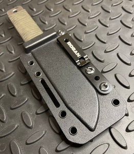 Metal Belt/Pocket clip for kydex sheath